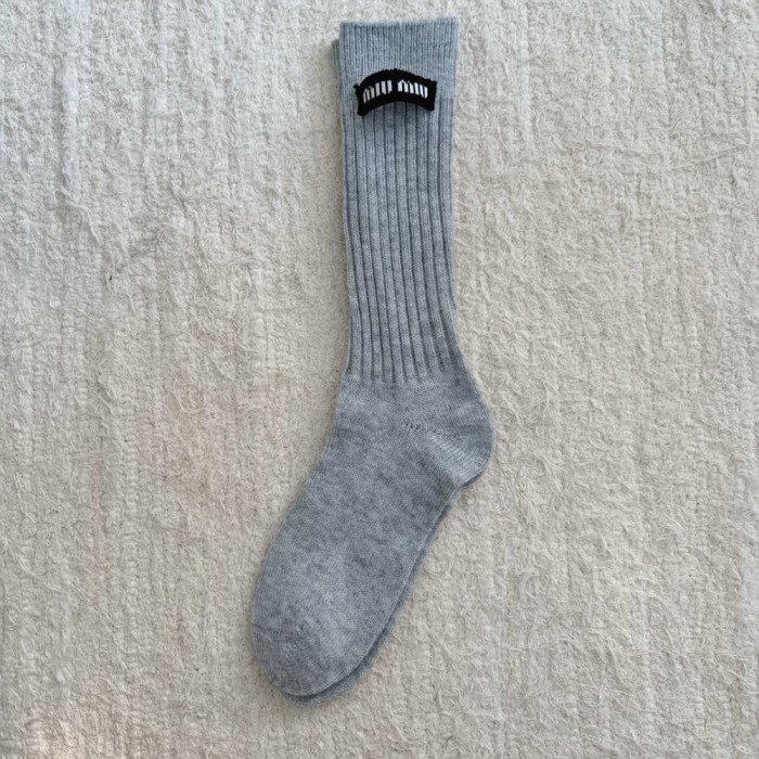 NIGO MiuMiu Wool Label Mid-calf Socks #nigo333706