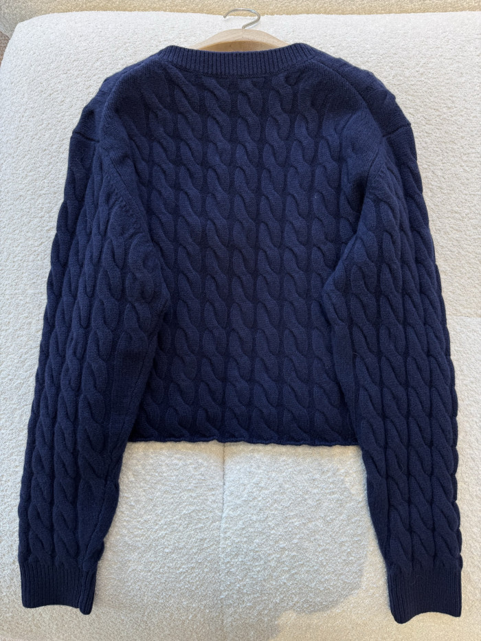 NIGO MiuMiu Blue Wool Sweater Skirt #nigo333760