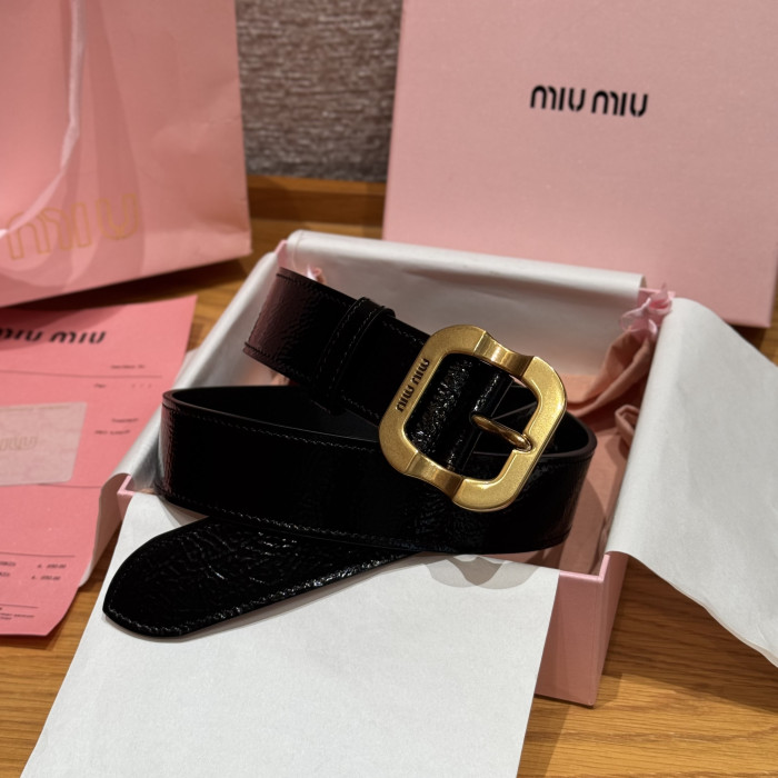 NIGO MiuMiu Oak Suede Belt #nigo333714
