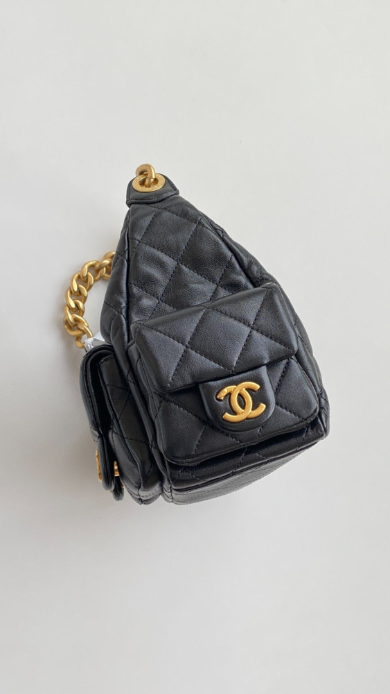 NIGO Chanel 25C Hobo Hippie Bag #nigo333701