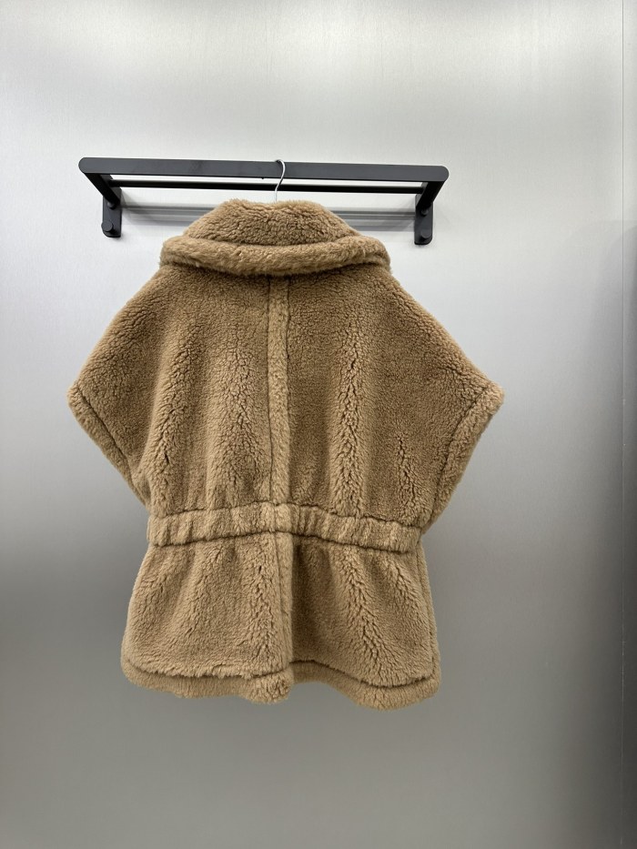 NIGO MaxMara Alpaca and Cashmere Teddy Cape #nigo333792