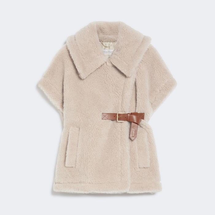NIGO MaxMara Alpaca and Cashmere Teddy Cape #nigo333792