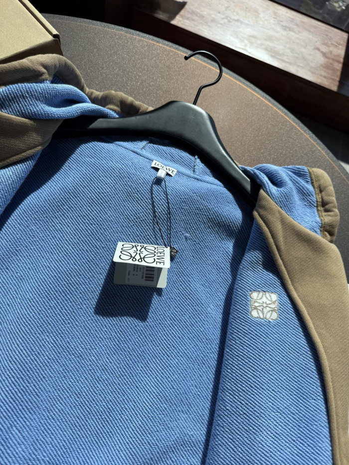 NIGO Loewe Zip-up Hoodie in Cotton Beige #nigo333808