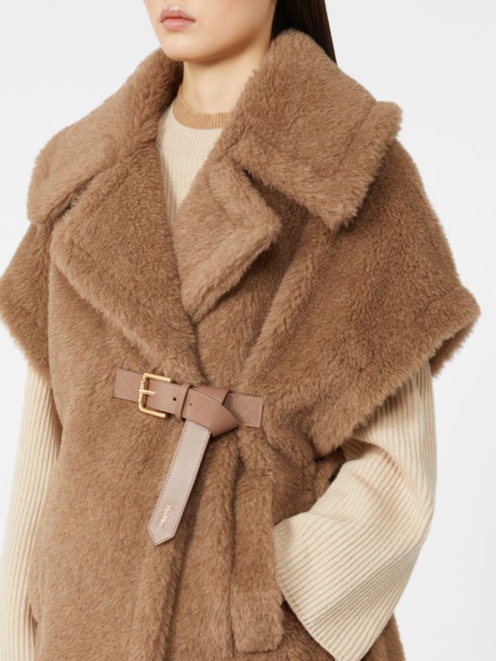 NIGO MaxMara Alpaca and Cashmere Teddy Cape #nigo333792