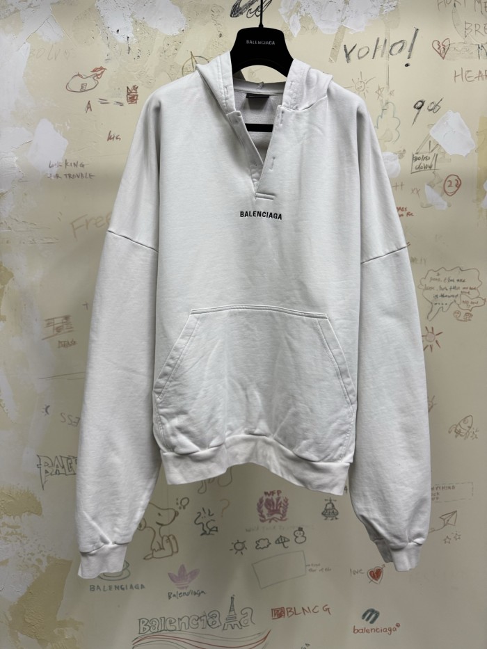 NIGO Balenciaga Polo Collar Hooded Sweatshirt #nigo333810