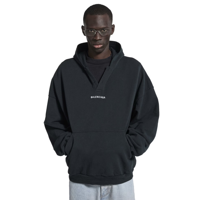 NIGO Balenciaga Polo Collar Hooded Sweatshirt #nigo333810