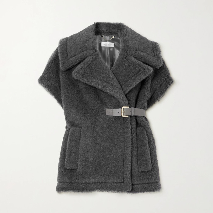 NIGO MaxMara Alpaca and Cashmere Teddy Cape #nigo333792