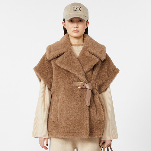NIGO MaxMara Alpaca and Cashmere Teddy Cape #nigo333792