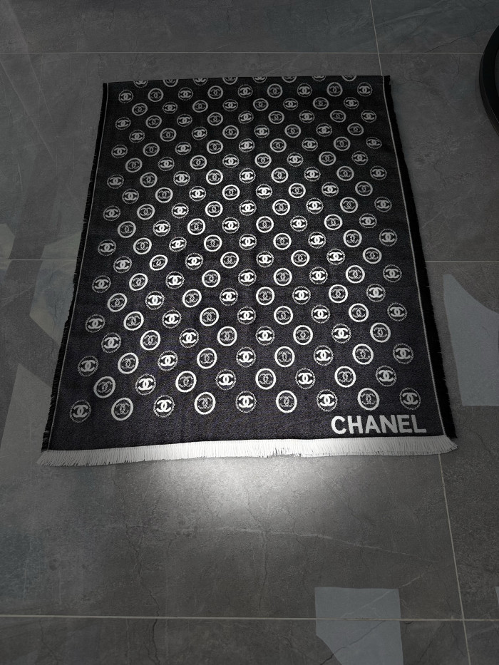 NIGO Chanel Reversible Jacquard Scarf Shawl #nigo333868
