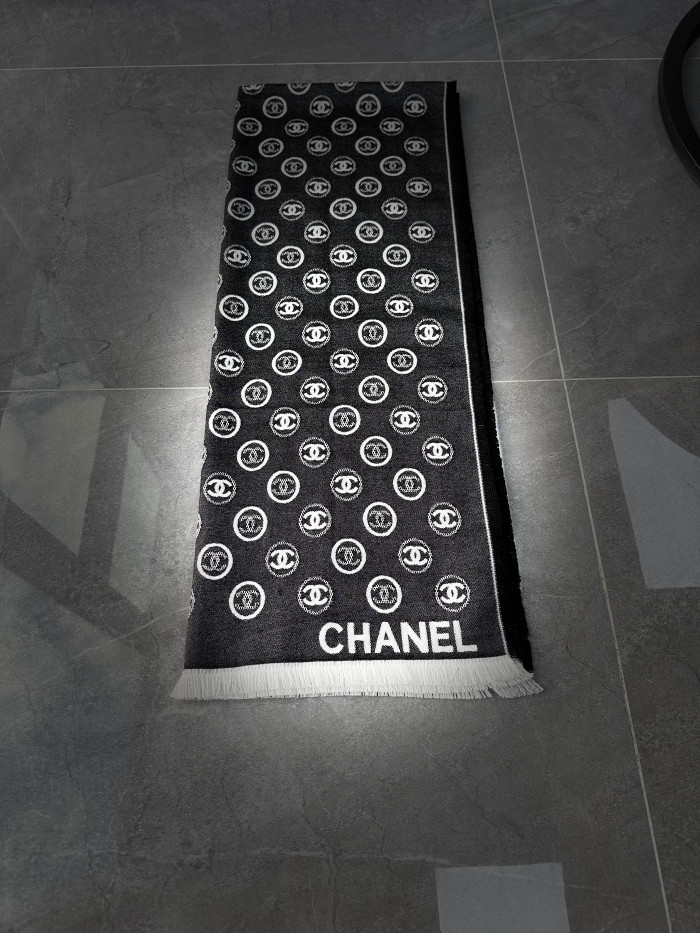 NIGO Chanel Reversible Jacquard Scarf Shawl #nigo333868