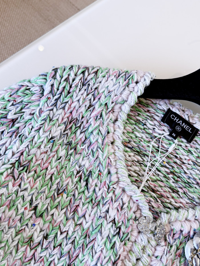 NIGO Chanel Jacket Cotton Wool Multicolour #nigo333815