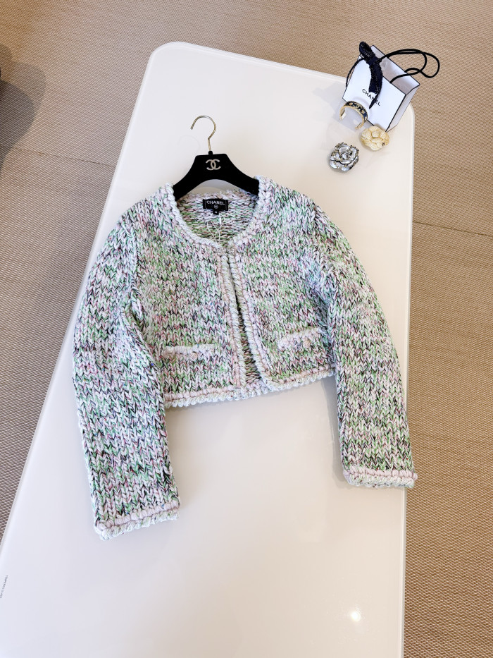 NIGO Chanel Jacket Cotton Wool Multicolour #nigo333815