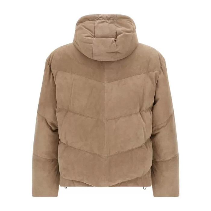 NIGO Brunello Cucinelli Quilted suede down jacket #nigo333856