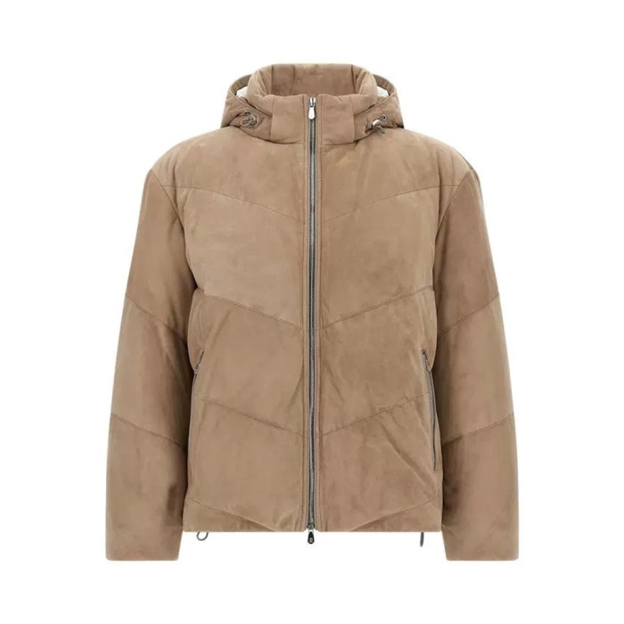 NIGO Brunello Cucinelli Quilted suede down jacket #nigo333856