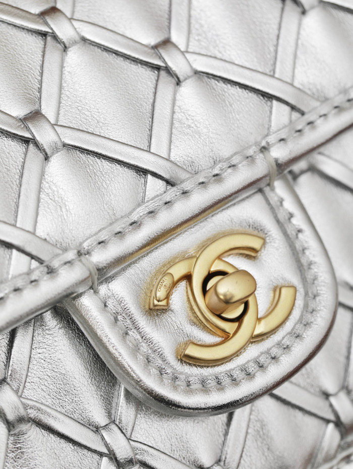 NIGO Chanel Metallic Braid Mini Shoulder Bag #nigo317579