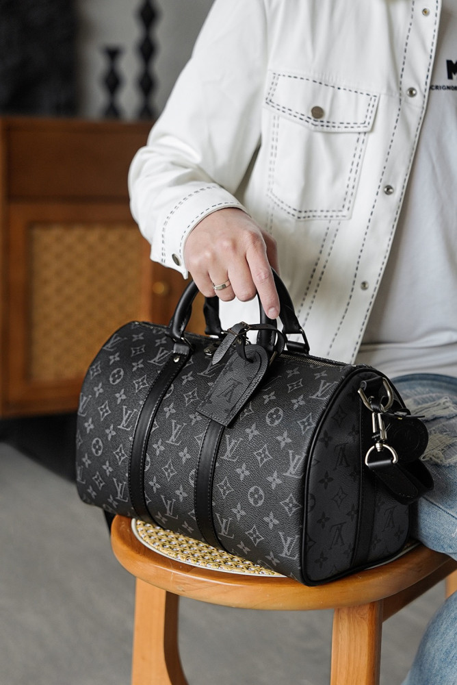 NIGO Louis Vuitton Keepall Bandoulière 35 Monogram Eclips M46655 #nigo333846