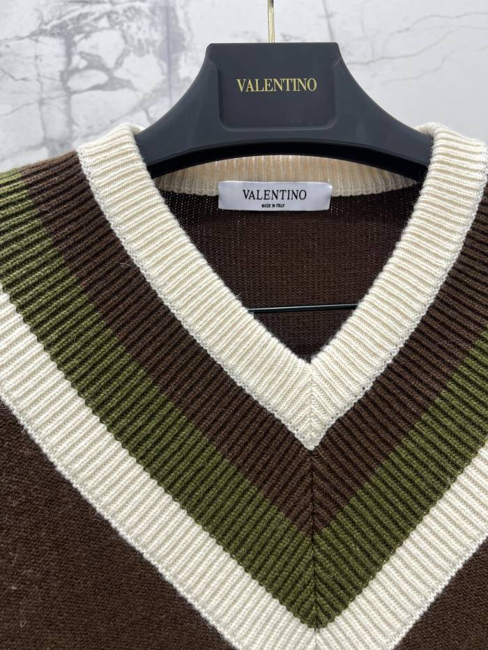 NIGO Valentino Wool Jumper Woman Dark Fudge beige #nigo333903