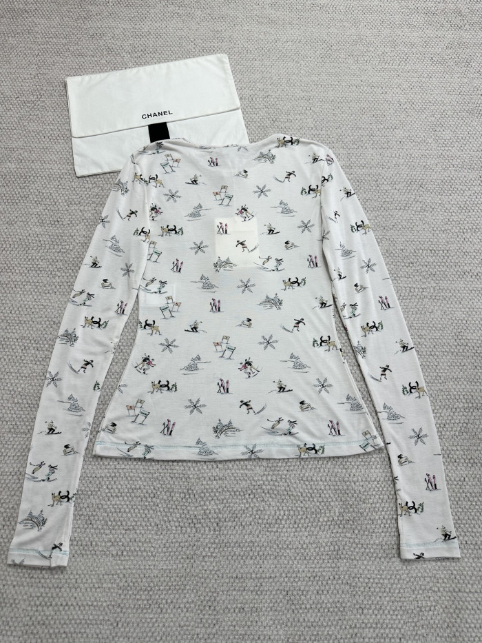 NIGO Chanel 25N Ski Crew Neck Bottoming Shirt #nigo333932