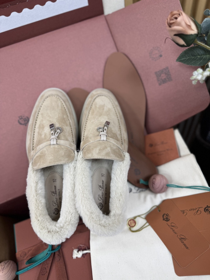 NIGO Loro Piana Summer Charms Walk Loafer Suede Moorland #nigo334047