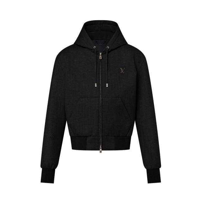 NIGO Louis Vuitton Tailored Technical Wool Hooded Blouson #nigo334039