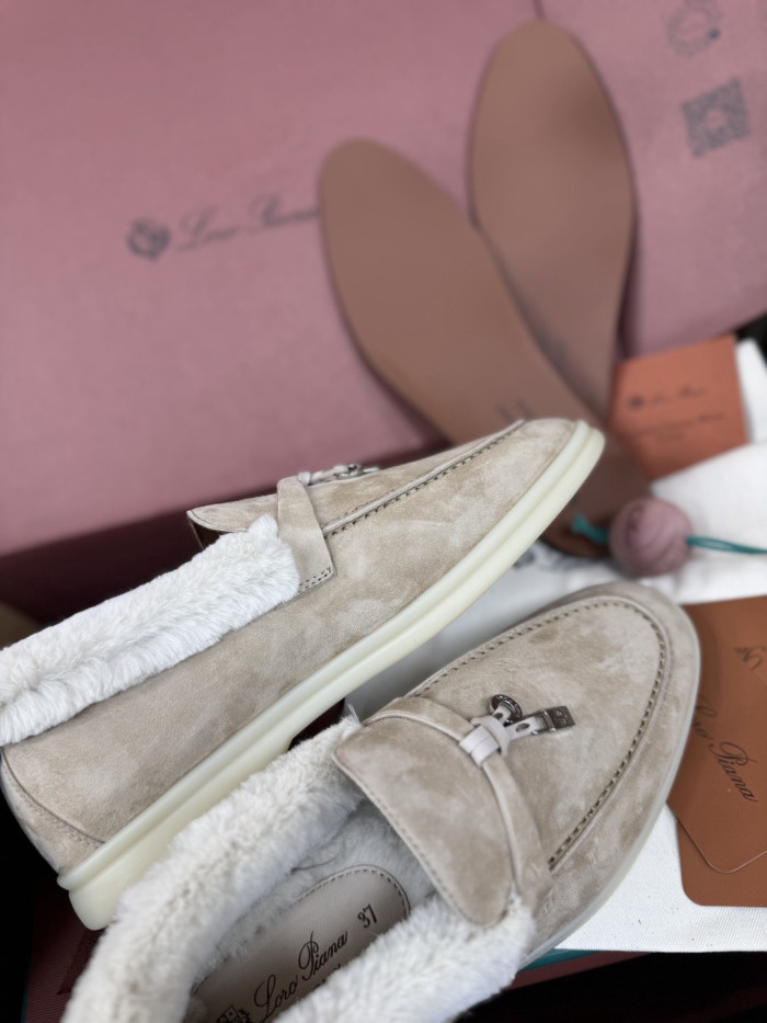 NIGO Loro Piana Summer Charms Walk Loafer Suede Moorland #nigo334047
