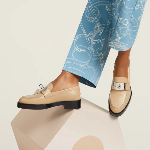 NIGO Hermes Hot loafer Beige #nigo334035