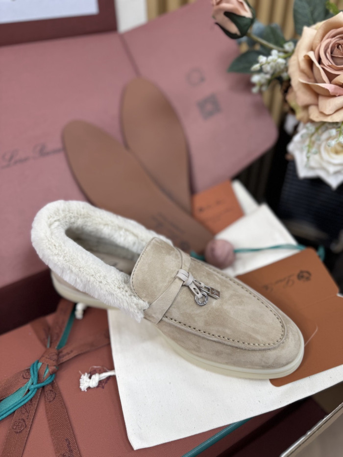 NIGO Loro Piana Summer Charms Walk Loafer Suede Moorland #nigo334047