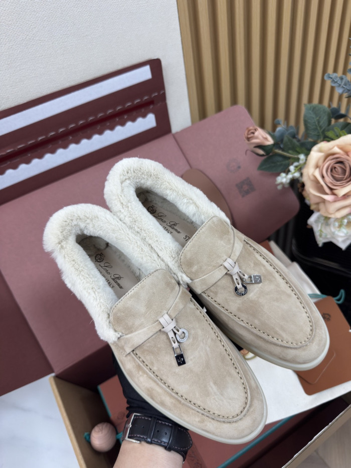 NIGO Loro Piana Summer Charms Walk Loafer Suede Moorland #nigo334047