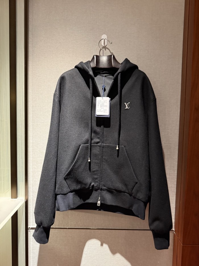 NIGO Louis Vuitton Tailored Technical Wool Hooded Blouson #nigo334039