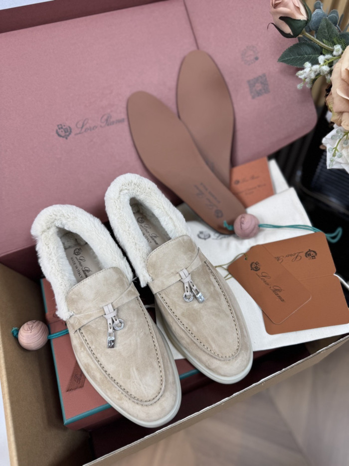 NIGO Loro Piana Summer Charms Walk Loafer Suede Moorland #nigo334047