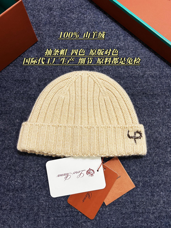 NIGO Loro Piana Gorro Cachemira Logo Hat #nigo334048