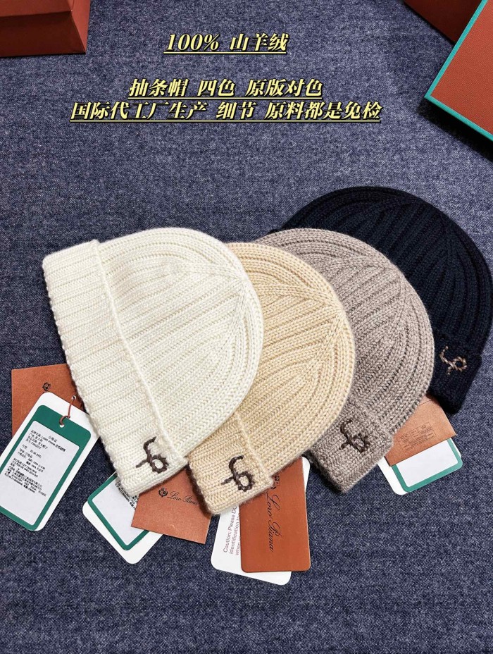 NIGO Loro Piana Gorro Cachemira Logo Hat #nigo334048