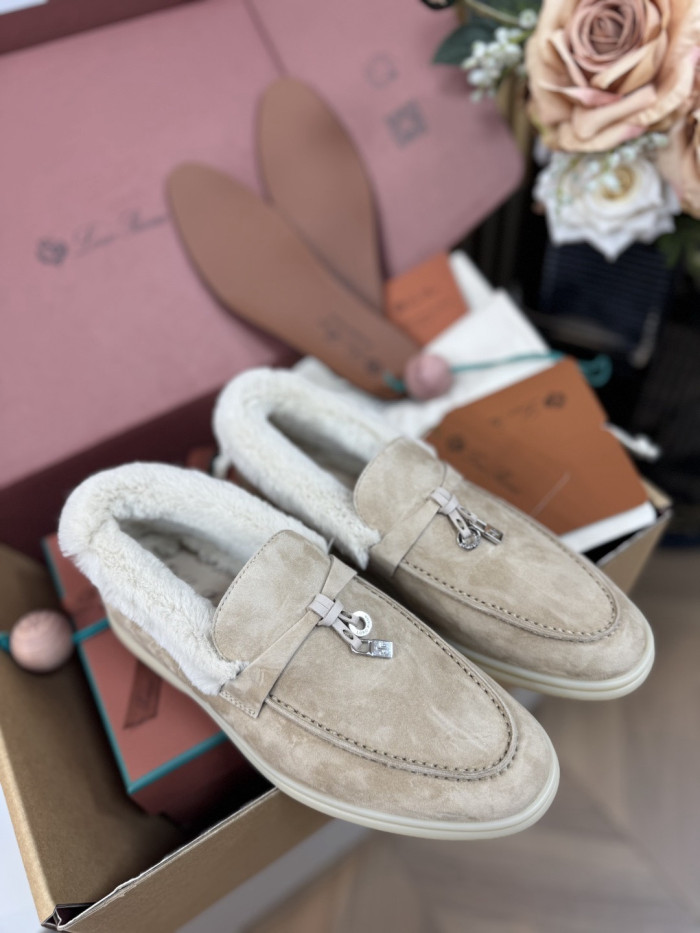 NIGO Loro Piana Summer Charms Walk Loafer Suede Moorland #nigo334047