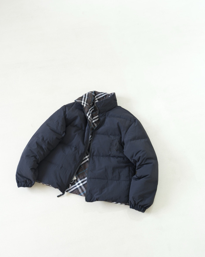 NIGO Burberry Reversible Check Nylon Puffer Jacket  #nigo334021