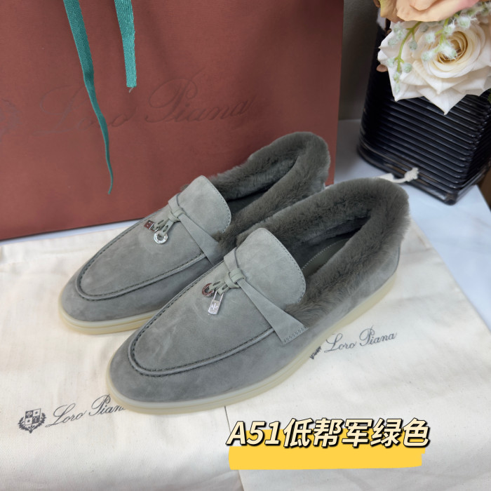 NIGO Loro Piana Summer Charms Walk Loafer Suede Moorland #nigo334047
