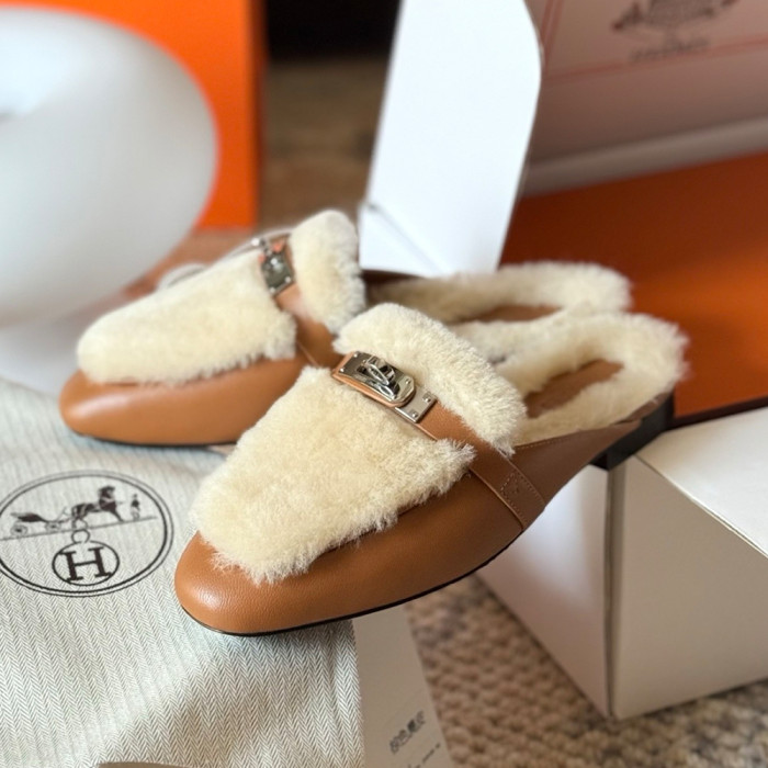 NIGO Hermes Oz mule Beige #nigo334029