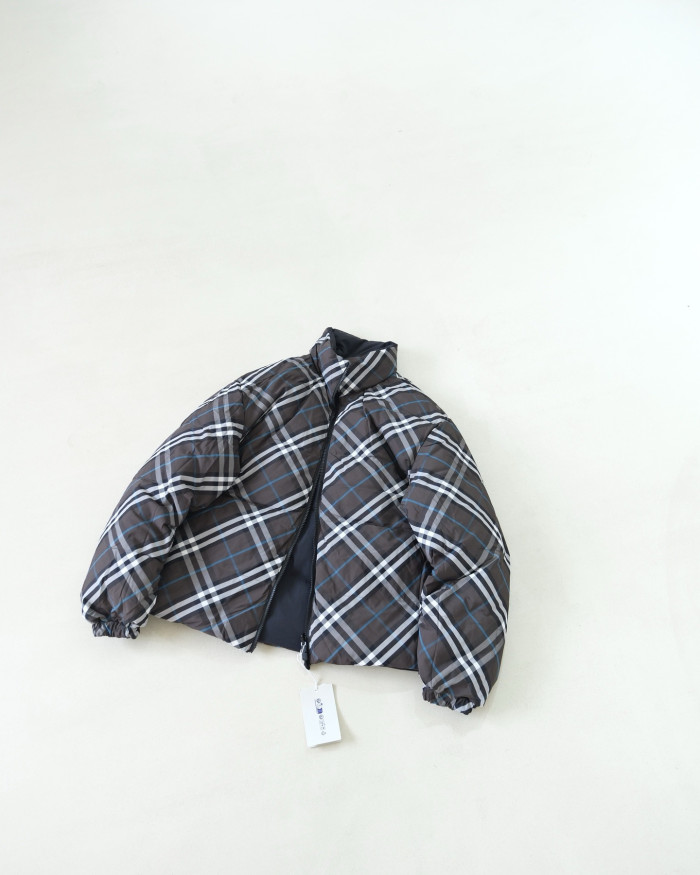NIGO Burberry Reversible Check Nylon Puffer Jacket  #nigo334021