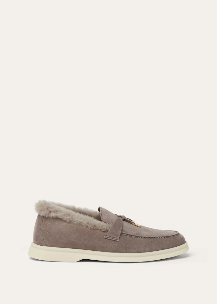 NIGO Loro Piana Summer Charms Walk Loafer Suede Moorland #nigo334047