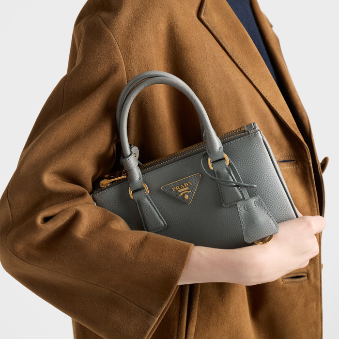 NIGO Prada Caramel Prada Galleria Mini Saffiano Leather Bag #nigo333995