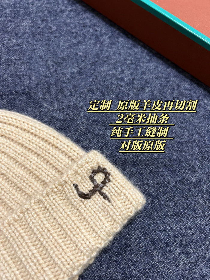 NIGO Loro Piana Gorro Cachemira Logo Hat #nigo334048