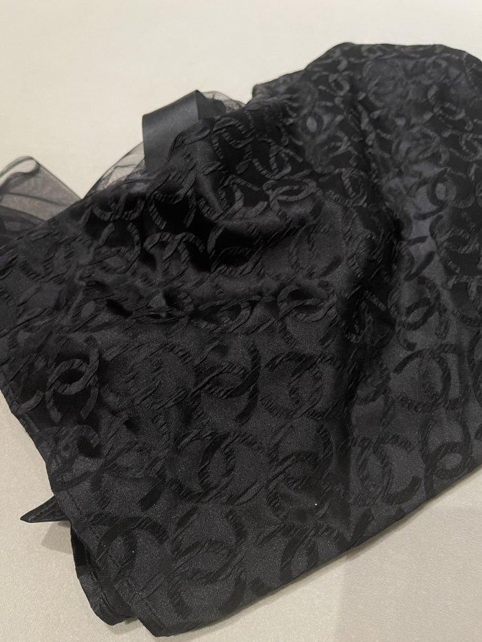 NIGO Chanel Long Sleeved Blouse Silk Crepe Jacquard #nigo333994