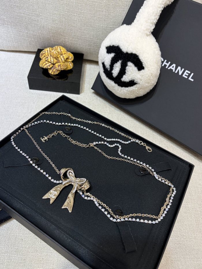 NIGO Chanel Chain Belt Metal Strass Silver Gold Crysta #nigo334054