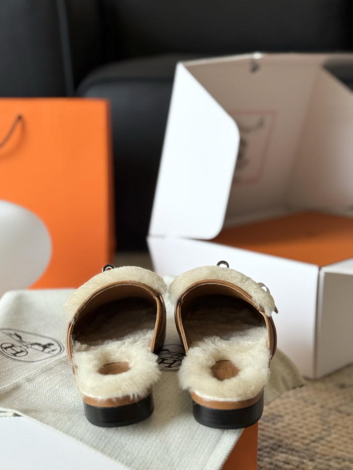 NIGO Hermes Oz mule Beige #nigo334029