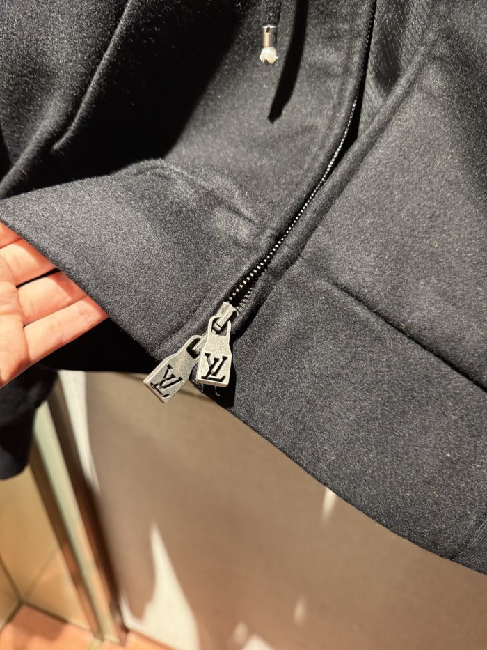 NIGO Louis Vuitton Tailored Technical Wool Hooded Blouson #nigo334039