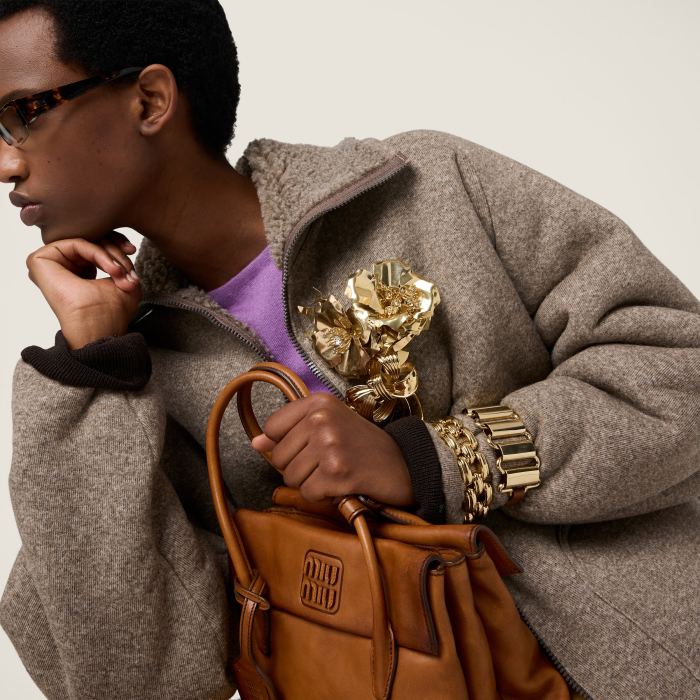 NIGO MiuMiu Cord Cotton Fleece Zipper Blouson Jacket #nigo334098