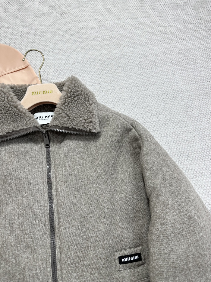 NIGO MiuMiu Cord Cotton Fleece Zipper Blouson Jacket #nigo334098