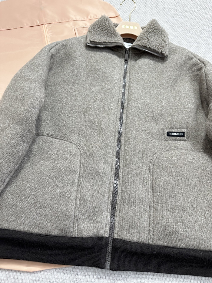 NIGO MiuMiu Cord Cotton Fleece Zipper Blouson Jacket #nigo334098