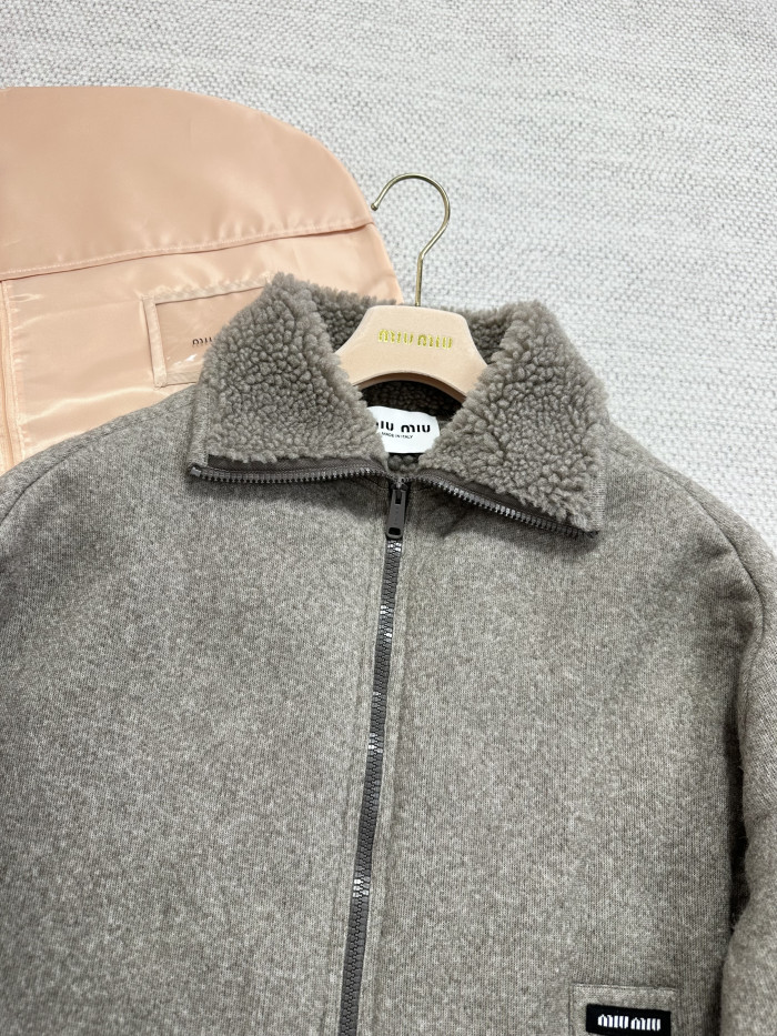 NIGO MiuMiu Cord Cotton Fleece Zipper Blouson Jacket #nigo334098