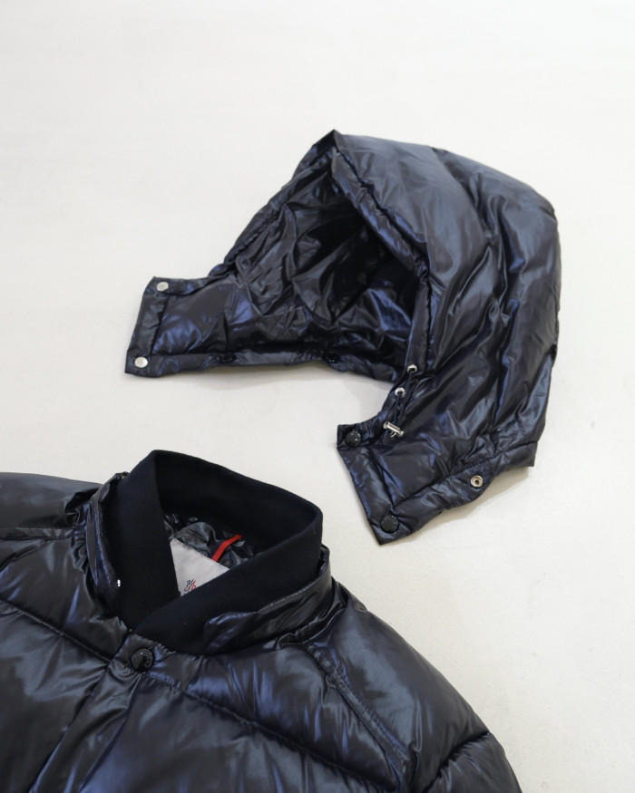 NIGO Moncler Black Maljasset Hooded Short Down Jacket #nigo334164