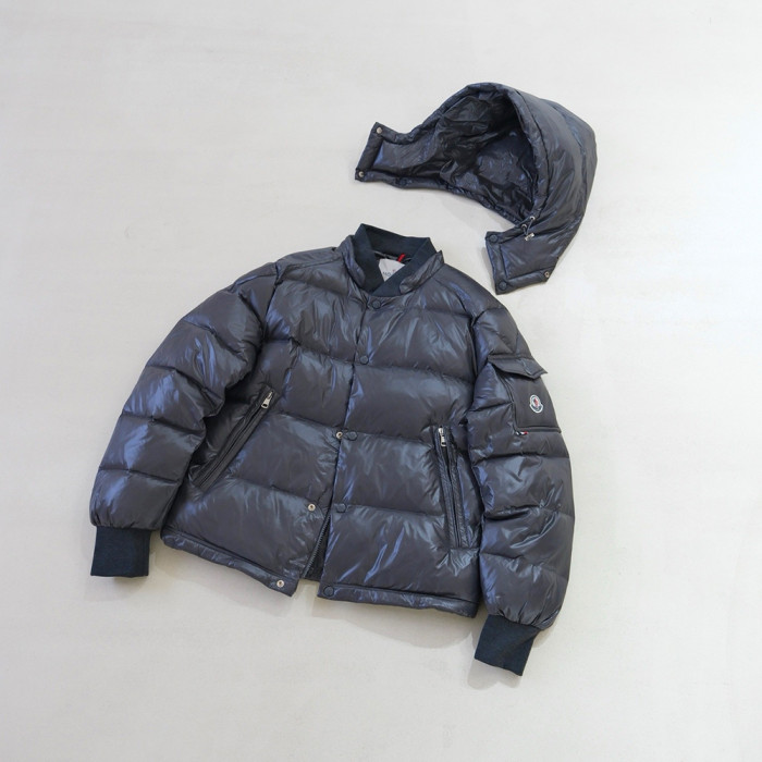 NIGO Moncler Black Maljasset Hooded Short Down Jacket #nigo334164